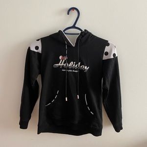 Kids black hoodie